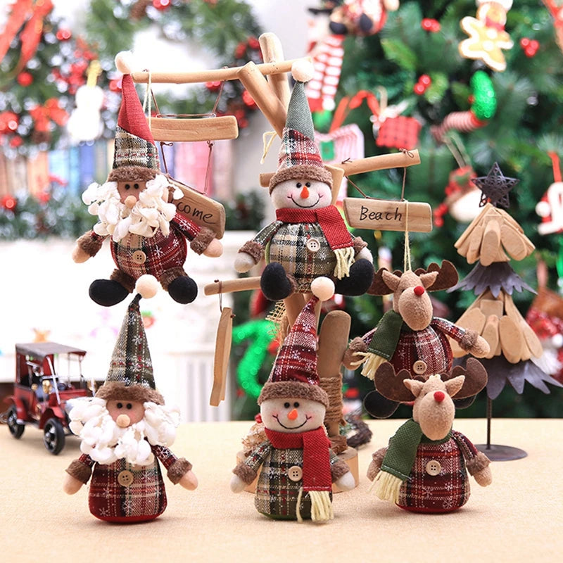 Telescopic Christmas Doll Decorations - Hocozy