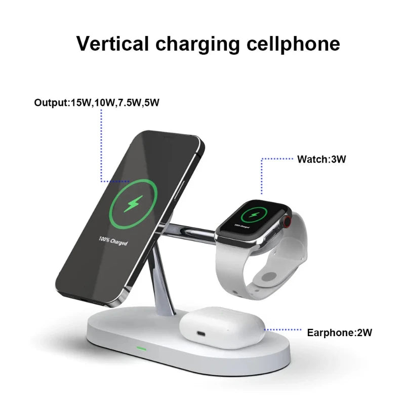 3 in 1 Wireless Charger Stand for Apple - Hocozy