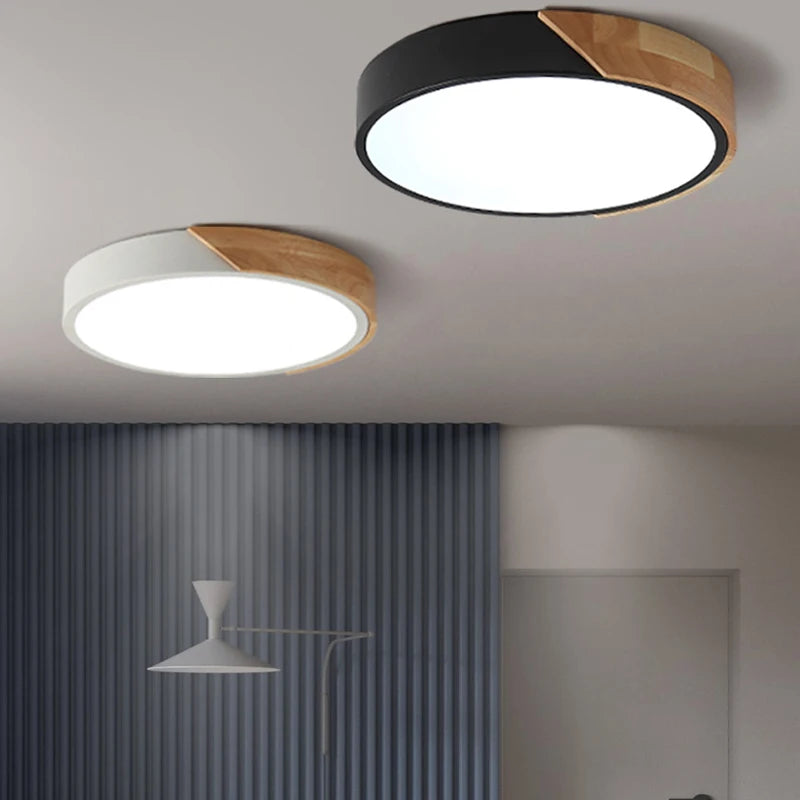 Modern CIrcle LED Ceiling Light - Hocozy