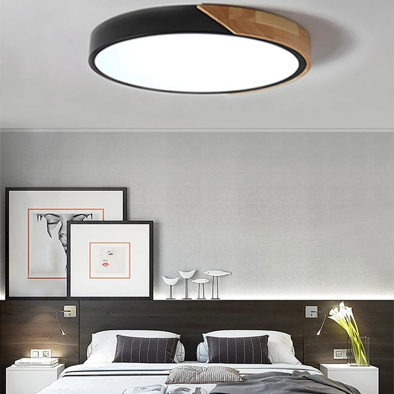 Modern CIrcle LED Ceiling Light - Hocozy