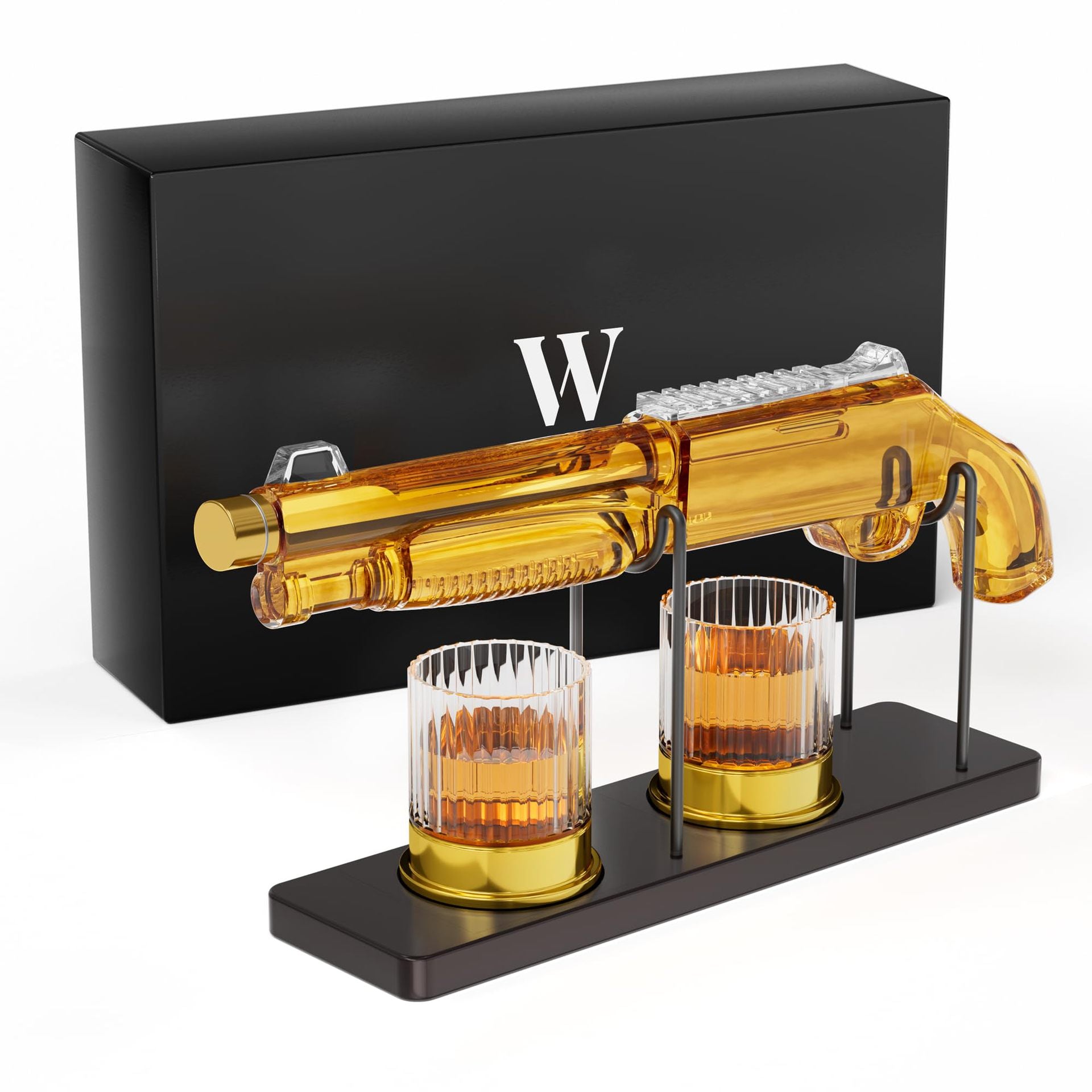 Whiskey's Ware Set Oz Daddy's Birthday Gift Ideas, Cool Liquor Dispenser for Home Bars