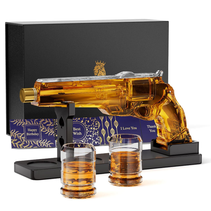 Men's Whiskey Set The Ware Set with glasses is a unique anniversary wedding gift for your husband