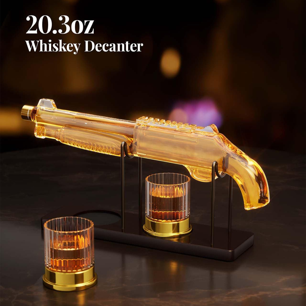 Whiskey's Ware Set Oz Daddy's Birthday Gift Ideas, Cool Liquor Dispenser for Home Bars