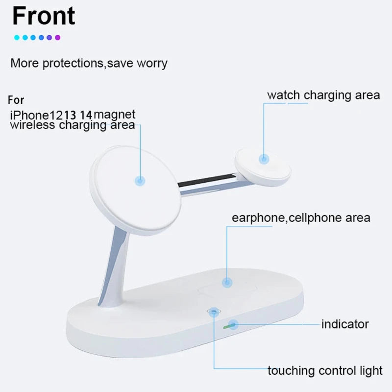 3 in 1 Wireless Charger Stand for Apple - Hocozy