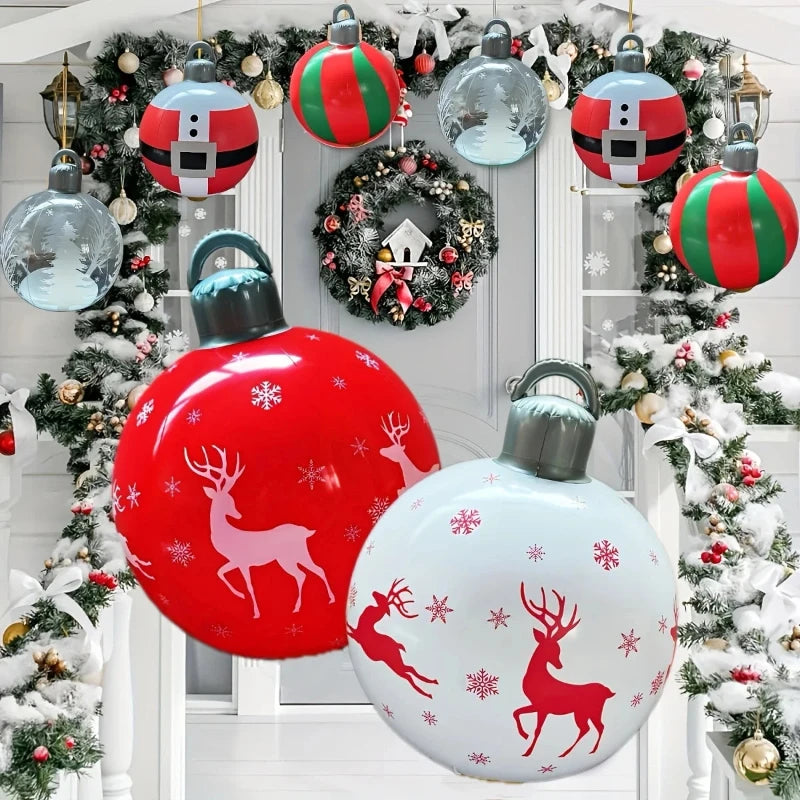 Inflatable Christmas Outdoor Ball Decoration - Hocozy