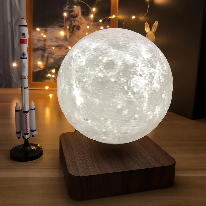 Levitating Moon Night Light - Hocozy