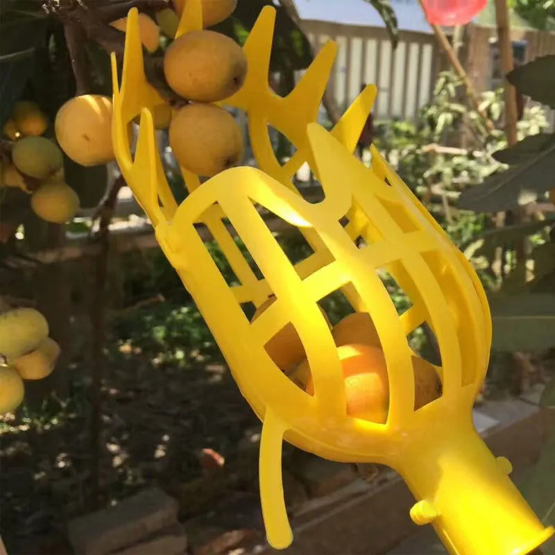 Farm Garden Picking DeviceGarden Tools Deep Basket Fruit Picker Head Convenient Fruit Catcher Apple Peach Picking - Hocozy 