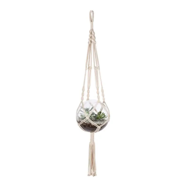 New Arrival Handmade Pot Hanger Plant Hanger Pot Holder Pot Hanging for Home Garden Large Size105cm - Hocozy 