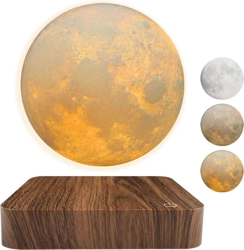 Levitating Moon Night Light - Hocozy