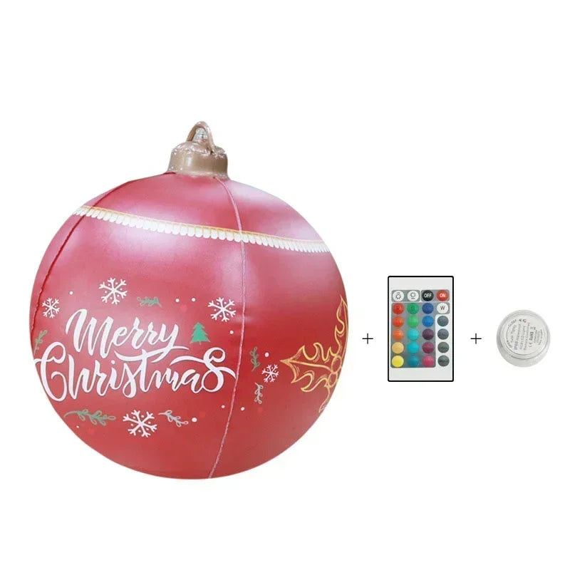 Big Light Glow Outdoor Christmas Ball with Remote Control - Hocozy