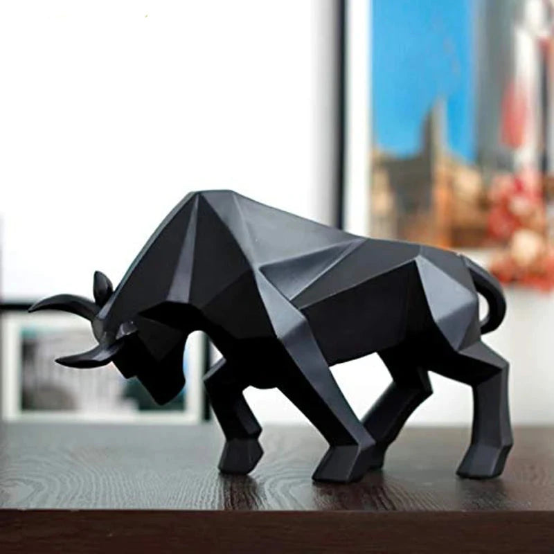 Resin Bull Statue - Hocozy