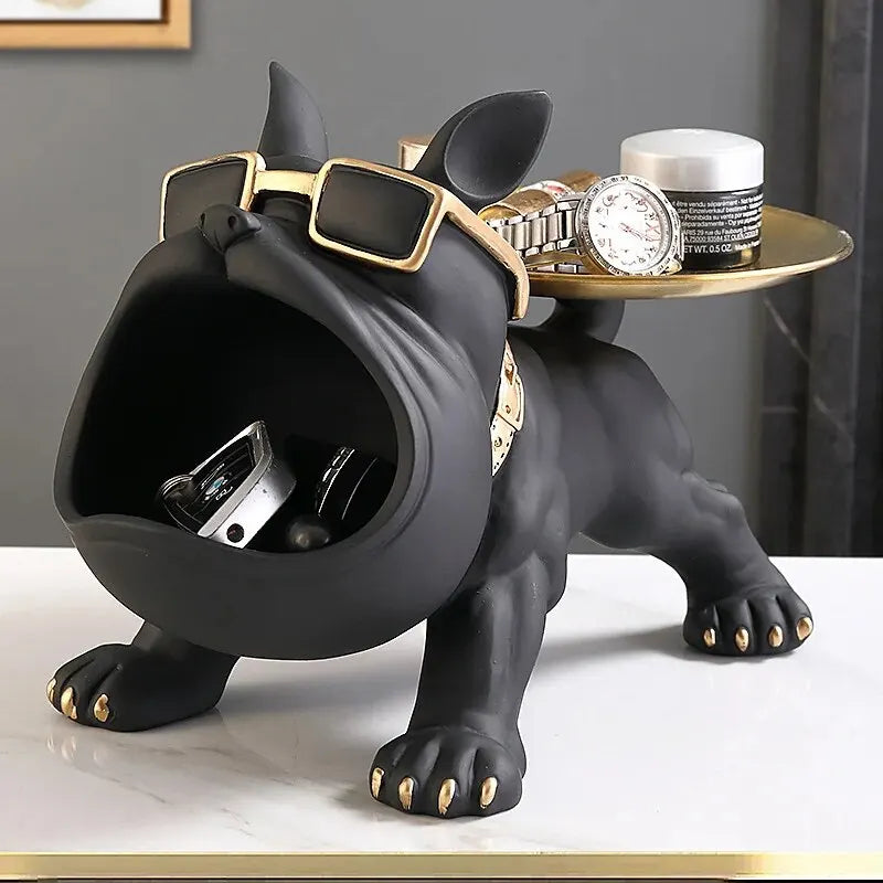 Bulldog Key & Candy Tray - Hocozy