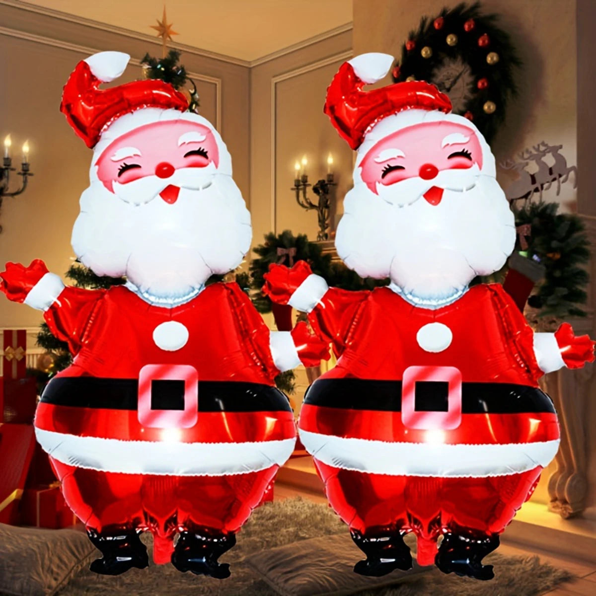 Large Santa Claus Decorative Balloon 120cm - Hocozy