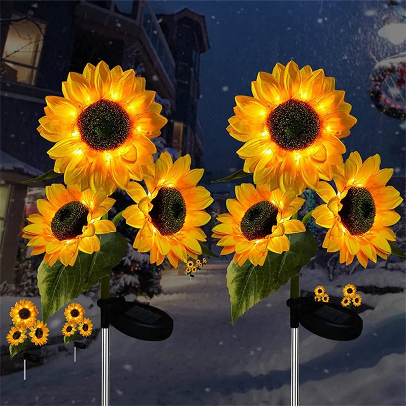 Sunflower Solar Garden Light - Hocozy