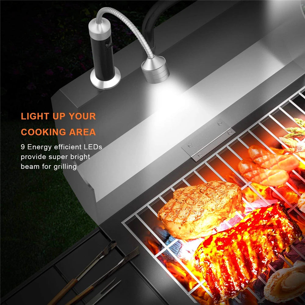 Magnetic Outdoor BBQ Grill Lights - Hocozy