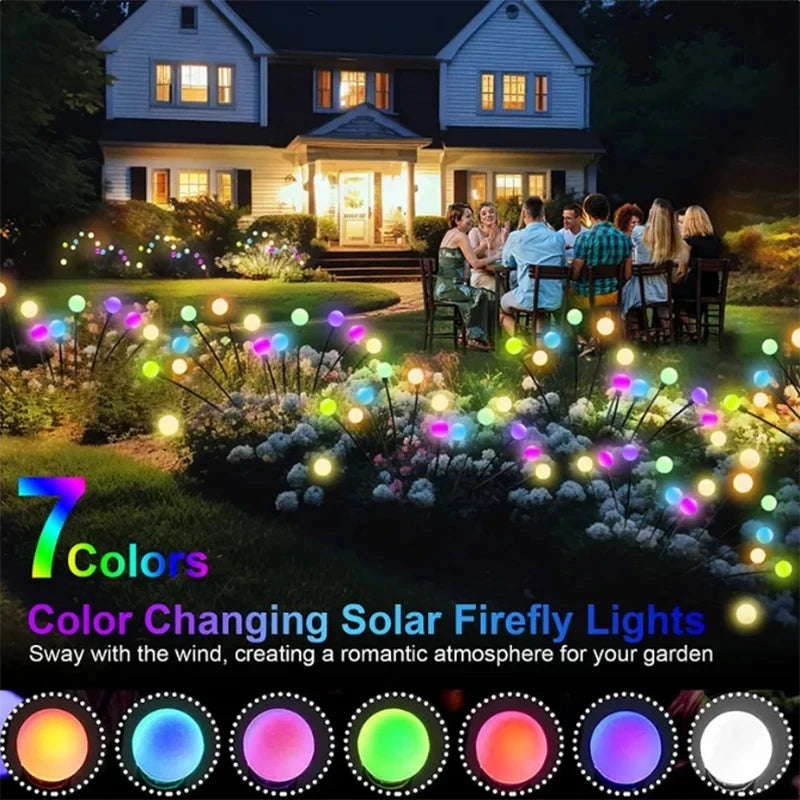 Solar Firefly Style Lights for Garden - Hocozy