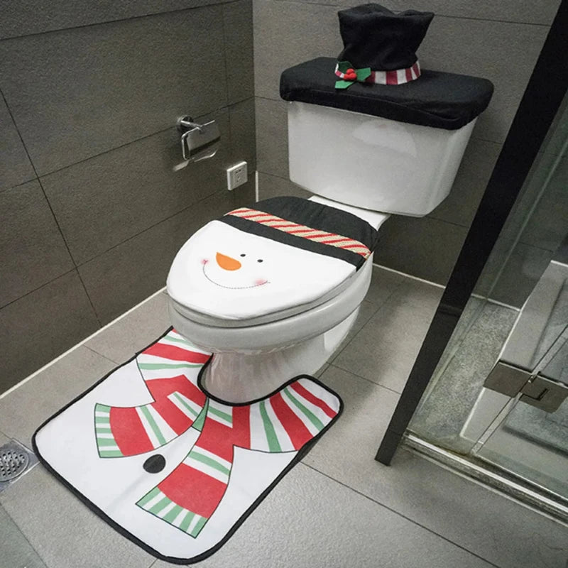 Christmas Toilet Seat Covers - Hocozy