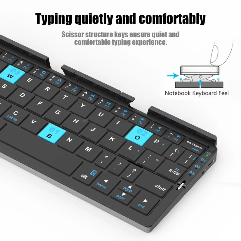 Mini Wireless BT Keyboard - Hocozy