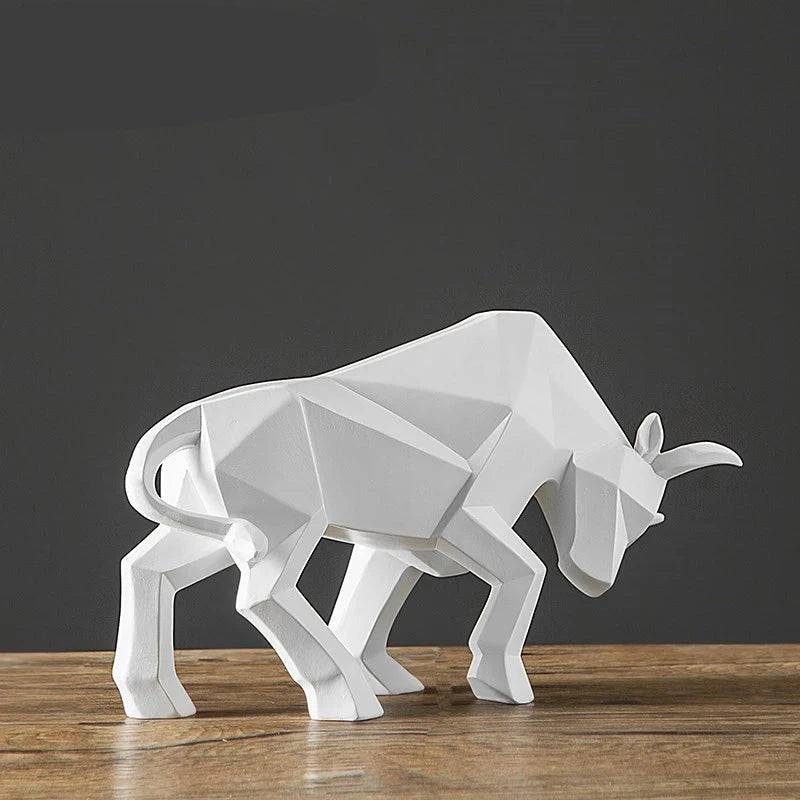 Resin Bull Statue - Hocozy