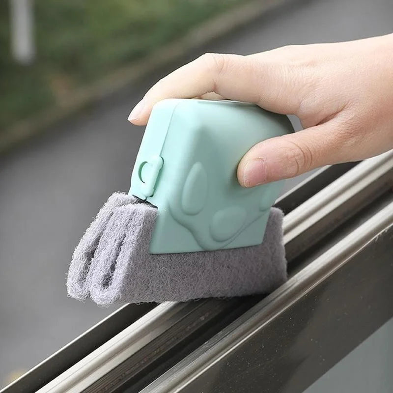 Window Groove Cleaning Cloth Kitchen cleaning  Window Cleaning Brush Windows Slot Cleaner Brush Clean  Window Slot Clean Tool - Hocozy 