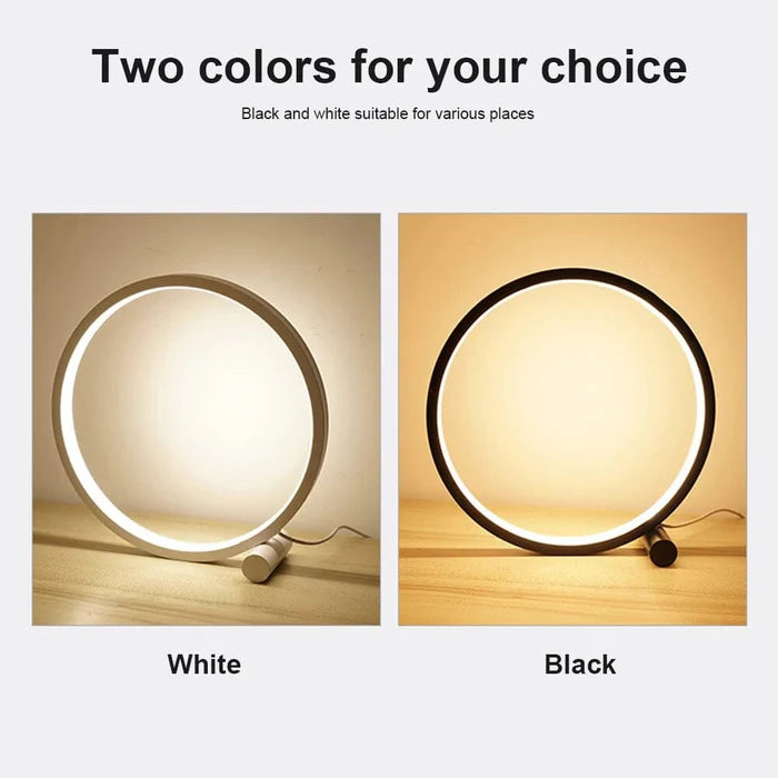 Circular LED Table Lamp - Hocozy